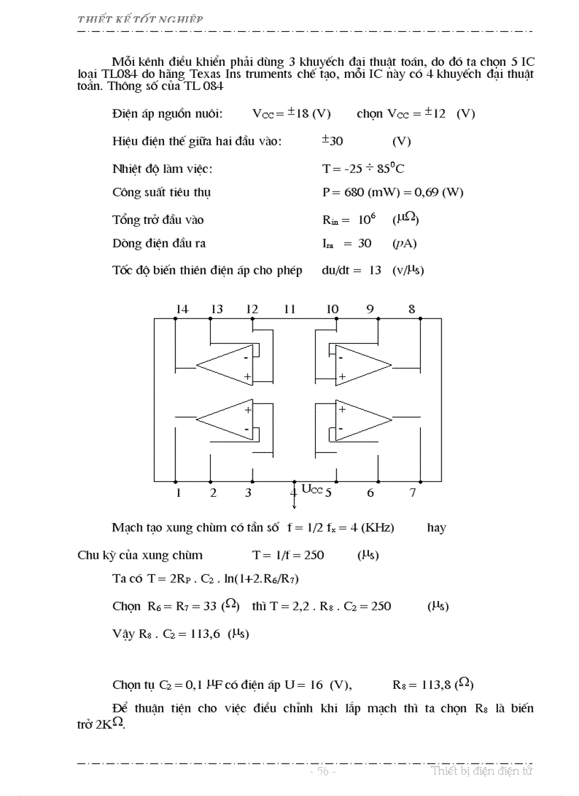 image for page Thiết kế mạch điều khiển chỉnh lưu Thyristor vòng hở 1
