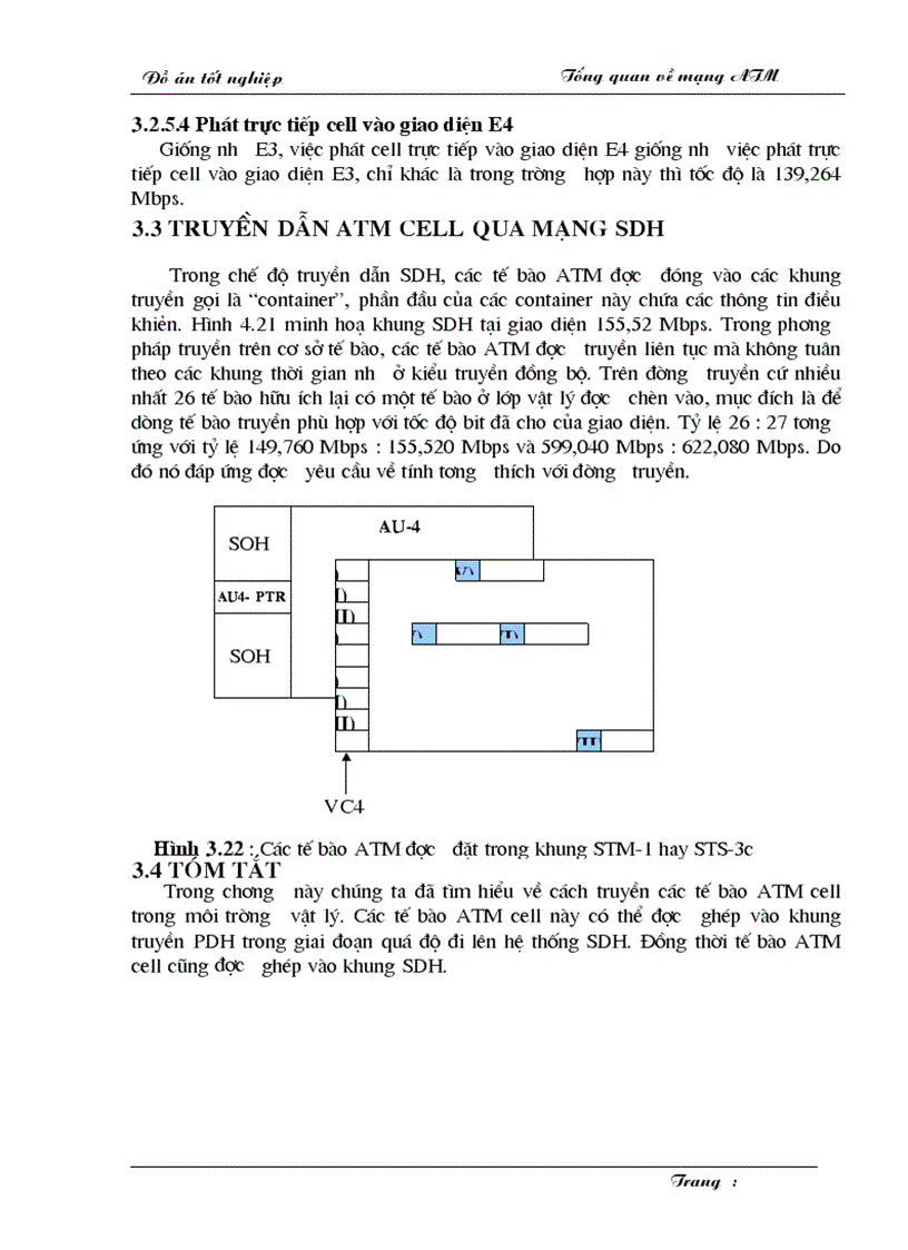 image for page Hệ thống truyền dẫn trong B ISDN