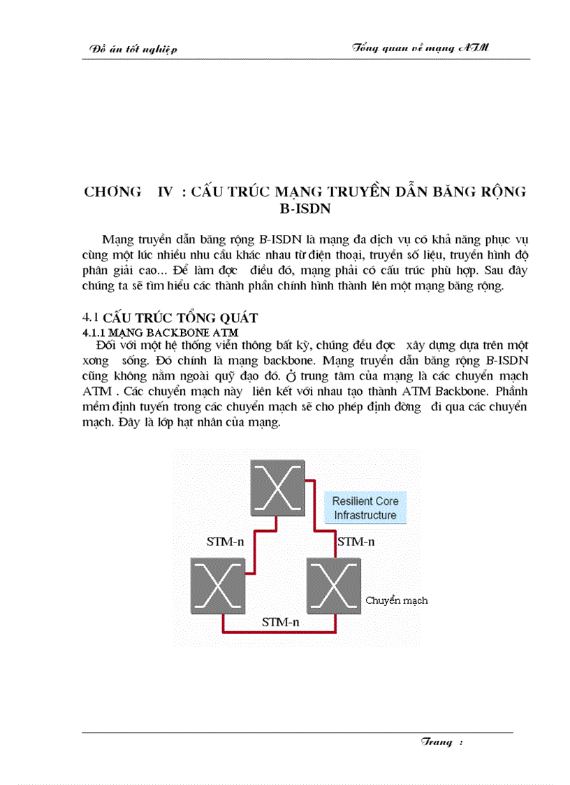 image for page Hệ thống truyền dẫn trong B ISDN