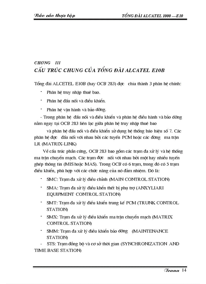 image for page Tổng đài ALCATEL 1000 E10