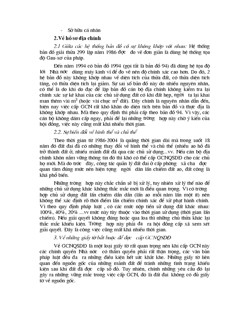 image for page Cơ sở khoa học của việc cấp GCNQSDĐ ở cho hộ gia đình cá nhân đang sử dụng đất 1