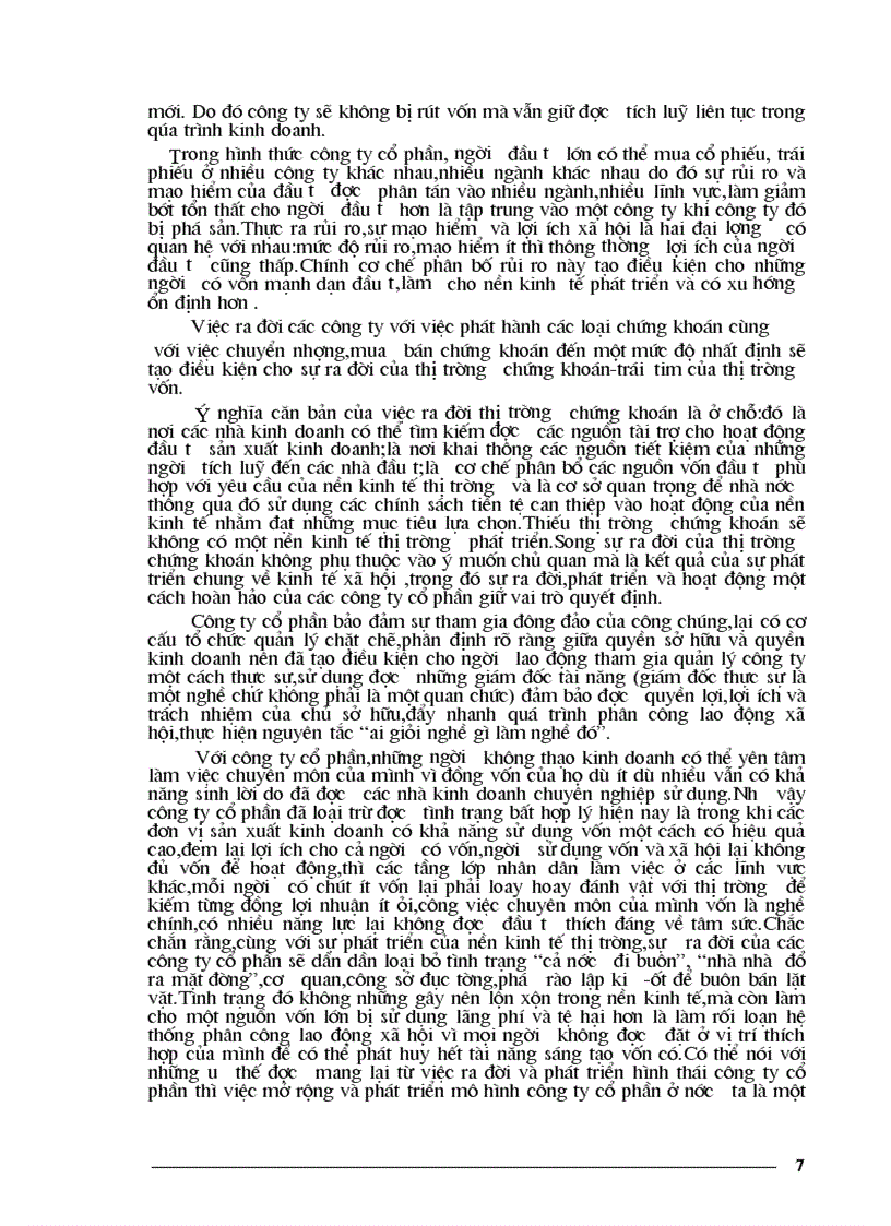 image for page Phương hướng và những giải pháp cơ bản nhằm đẩy nhanh quá trình phát triển các công ty cổ phần trong nền kinh tế Việt Nam hiện nay