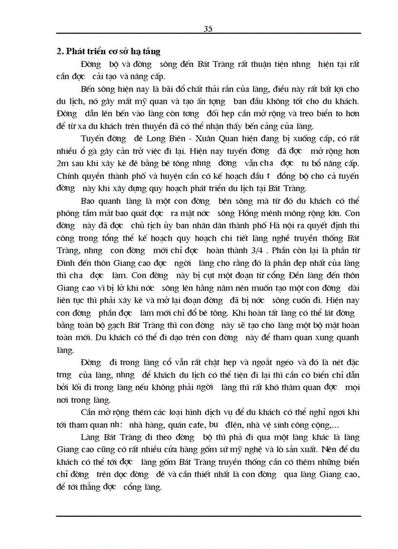 image for page Một số giải pháp để phát triển du lịch tại làng gốm sứ bát tràng 1