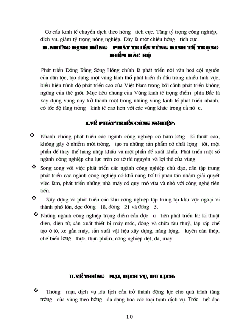 image for page Những định hướng phát triển vùng kinh tế trọng điểm Bắc Bộ