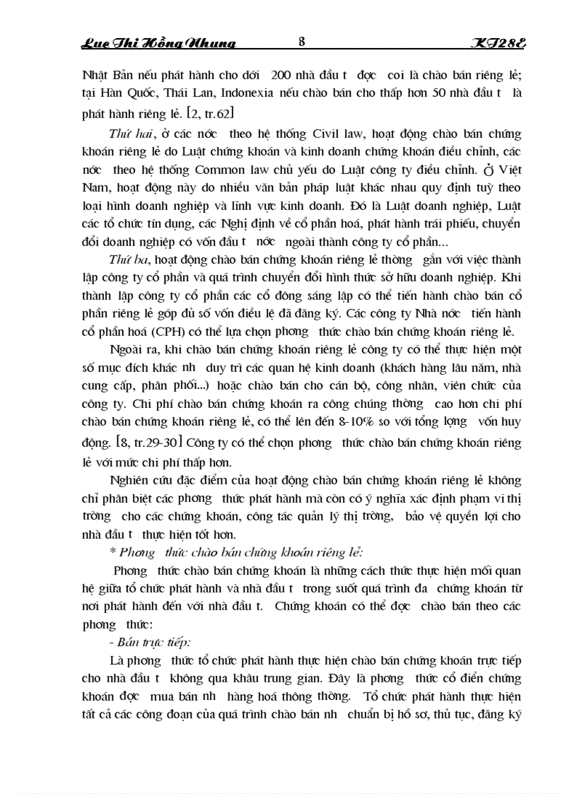 image for page Phương hướng hoàn thiện pháp luật về hoạt động chào bán chứng khoán riêng lẻ của doanh nghiệp Việt Nam hiện nay 1