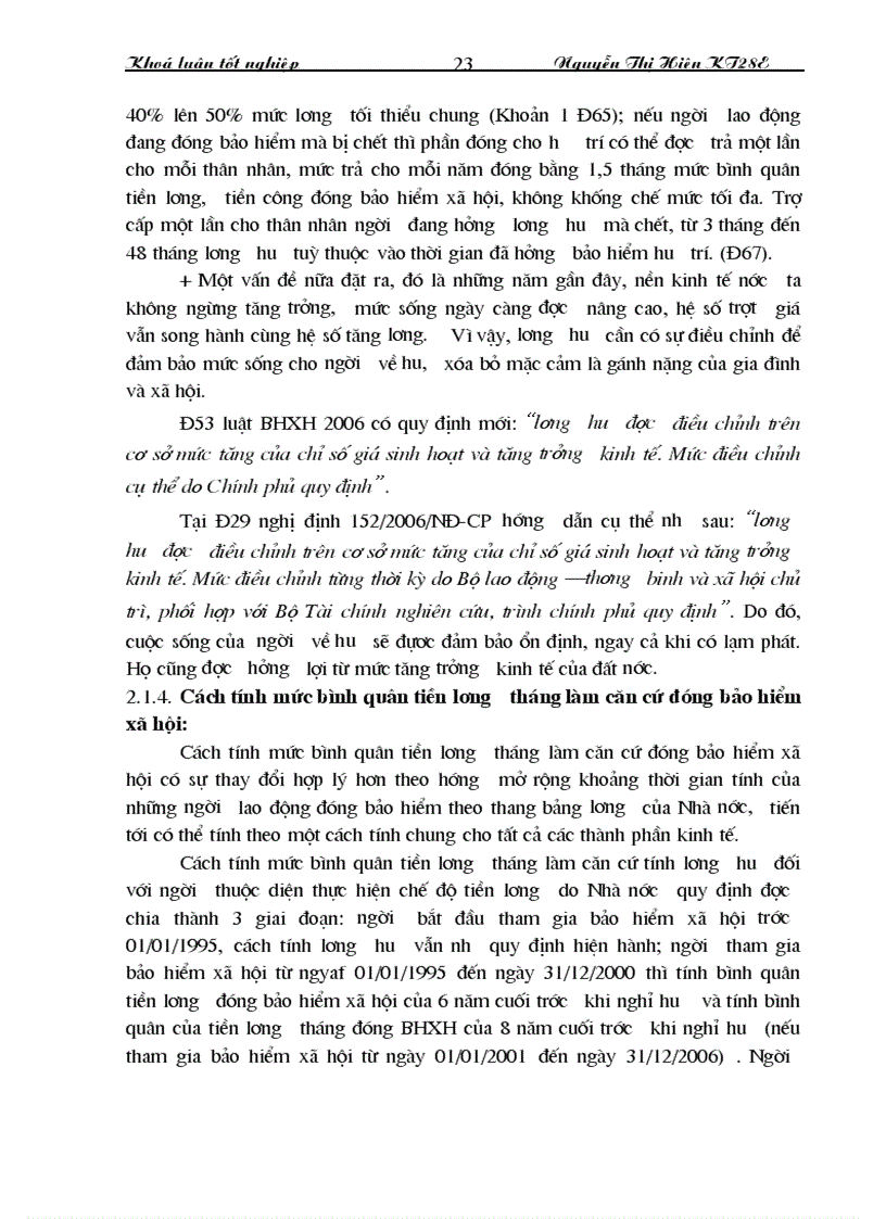 image for page Những điểm mới của chế độ bảo hiểm hưu trí trong luật BHXH 2006