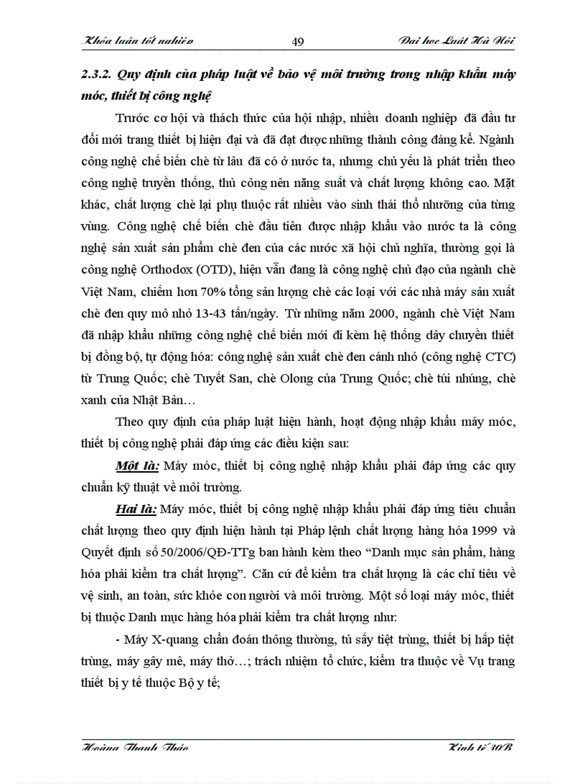 image for page Định hướng và kiến nghị giải pháp hoàn thiện pháp luật môi trường về nhập khẩu hàng hóa ở Việt Nam