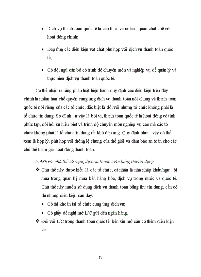 image for page Các quy định pháp luật của Việt Nam trong thanh toán quốc tế bằng thư tín dụng