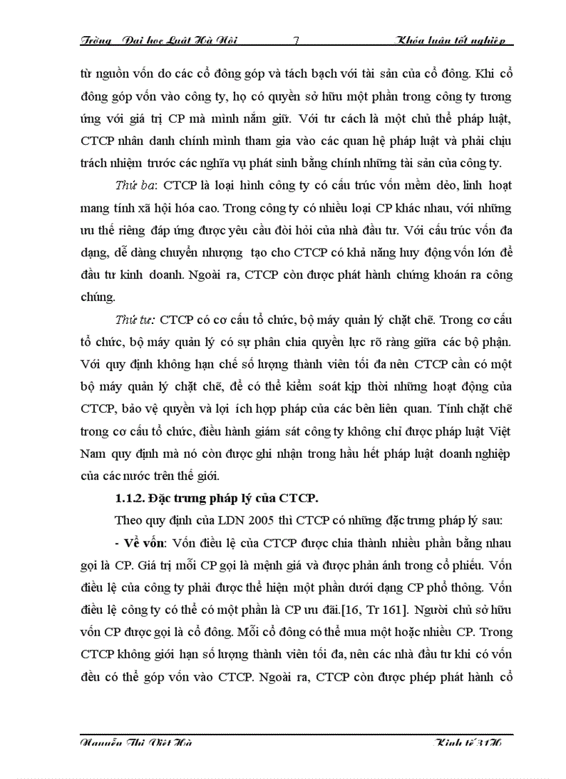 image for page Thực trạng pháp luật Việt Nam về CP trong quá trình thành lập và hoạt động của CTCP
