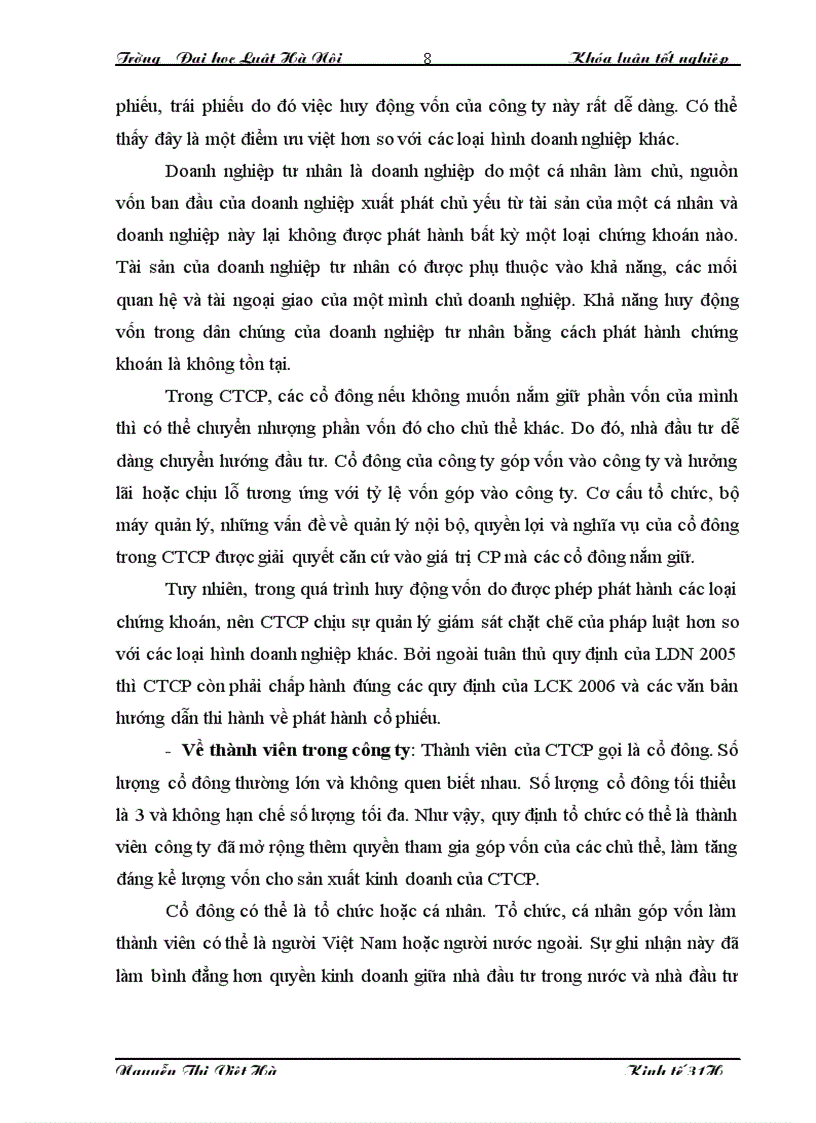 image for page Thực trạng pháp luật Việt Nam về CP trong quá trình thành lập và hoạt động của CTCP