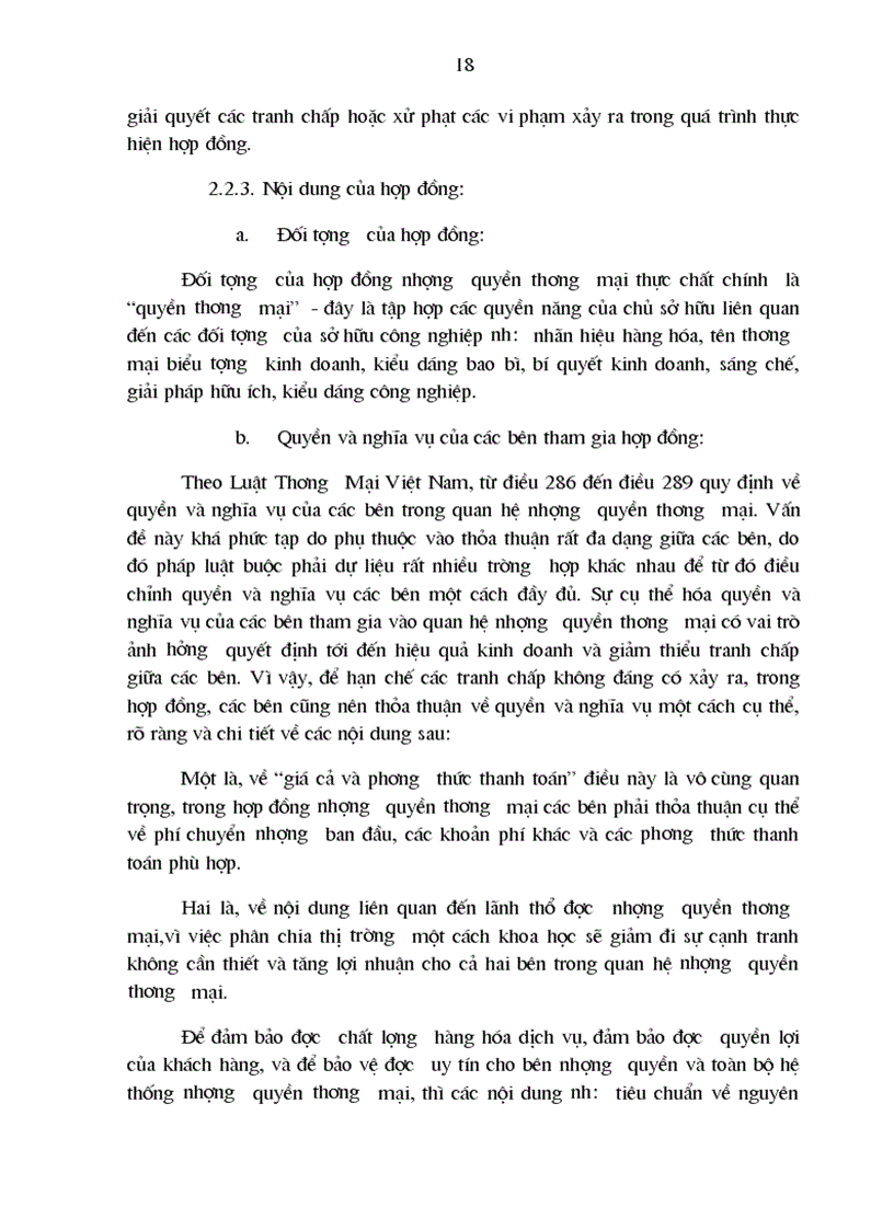 image for page Thực trạng nhượng quyền thương mại và một số kiến nghị nhằm hoàn thiện pháp luật nhượng quyền thương mại ở việt nam 1