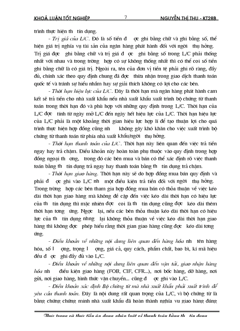 image for page Thực trạng và thực tiễn áp dụng pháp luật về thanh toán bằng thư tín dụng 1