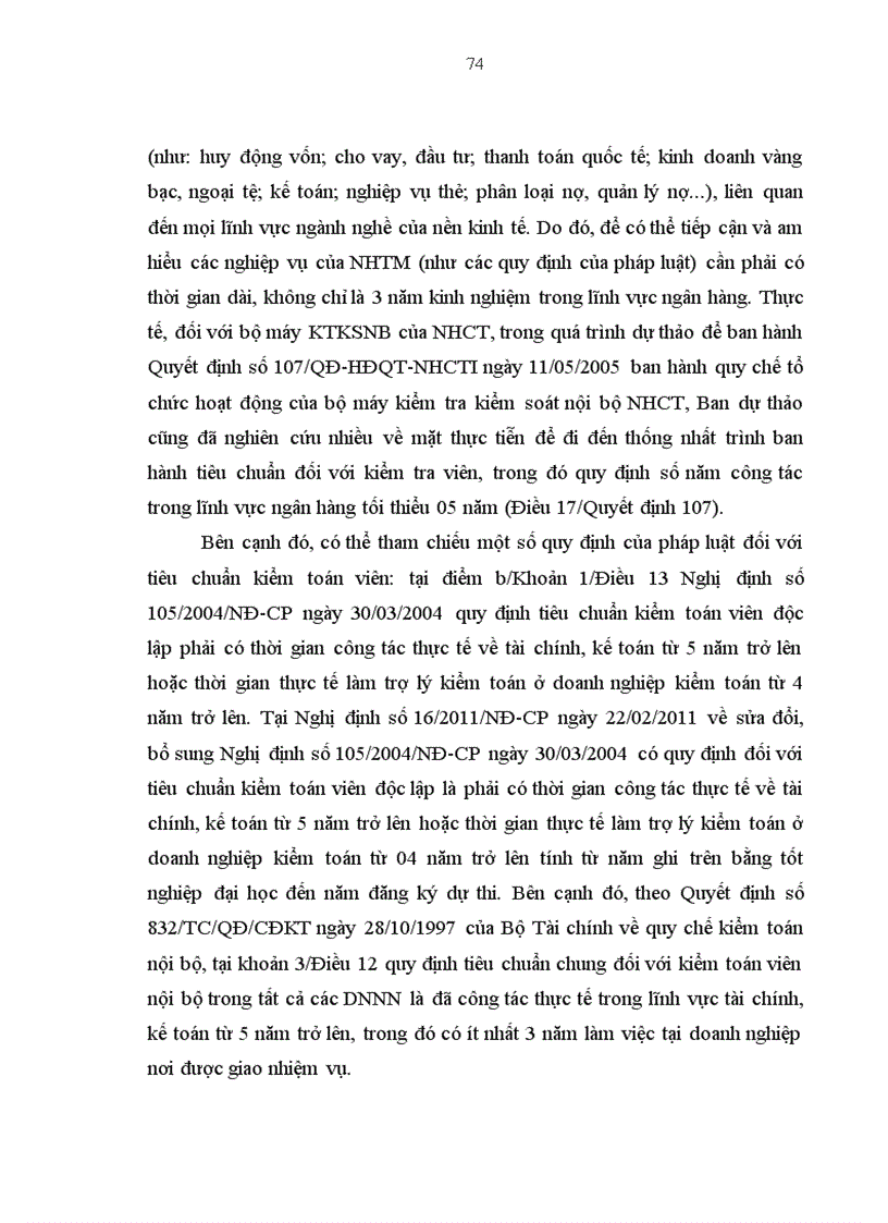 image for page Pháp luật điều chỉnh hệ thống kiểm tra kiểm soát nội bộ của ngân hàng thương mại và hoạt động của hệ thống kiểm tra kiểm soát nội bộ 1