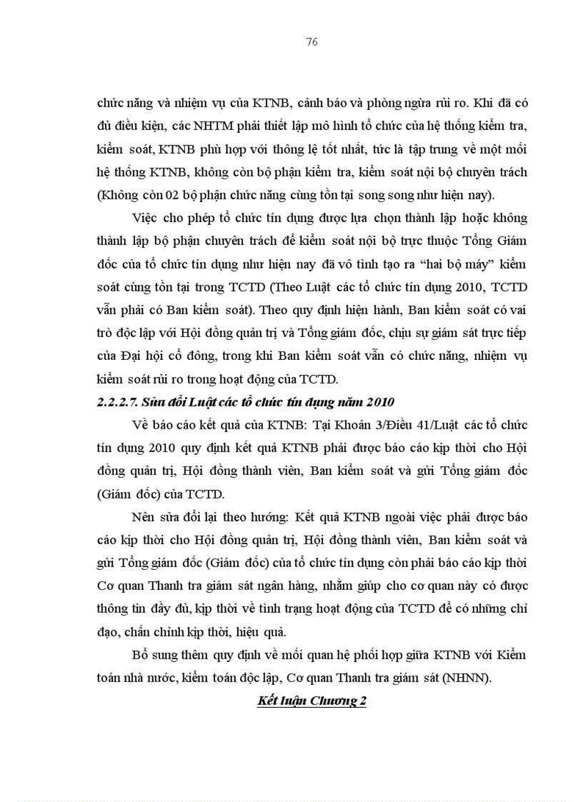 image for page Pháp luật điều chỉnh hệ thống kiểm tra kiểm soát nội bộ của ngân hàng thương mại và hoạt động của hệ thống kiểm tra kiểm soát nội bộ 1