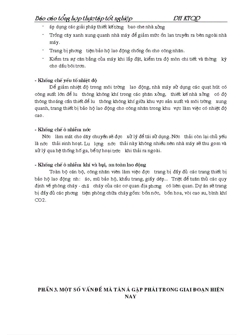 image for page Báo cáo tổng hợp thực tập tốt nghiệp Công ty TNHH Sản Xuất và Thương Mại Tân á