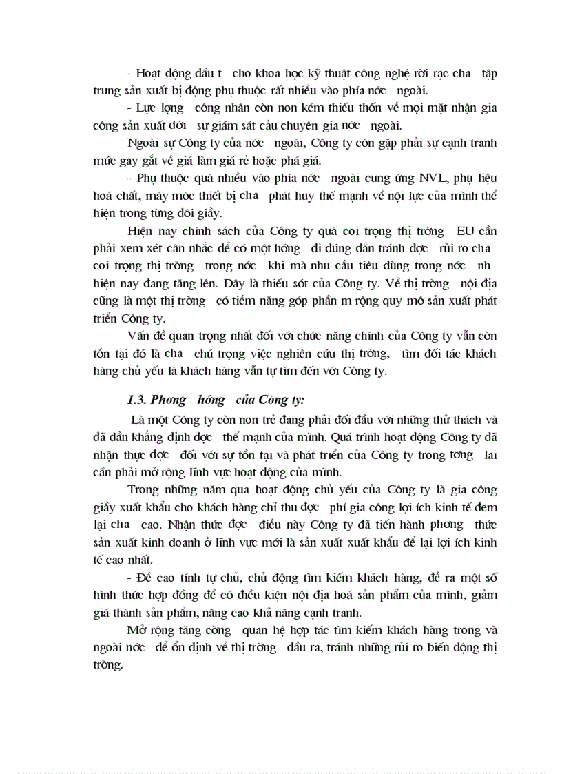 image for page Những kết quả đạt được và những tồn tại trong hoạt động gia công giầy xuất khẩu ở Công ty giầy Ngọc Hà