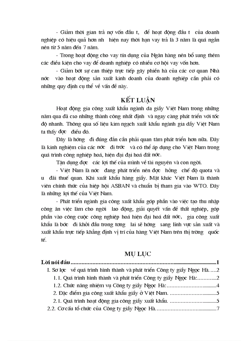 image for page Những kết quả đạt được và những tồn tại trong hoạt động gia công giầy xuất khẩu ở Công ty giầy Ngọc Hà