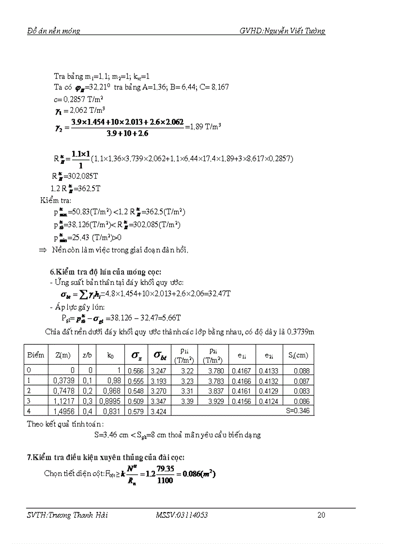 image for page Đồ án nền móng