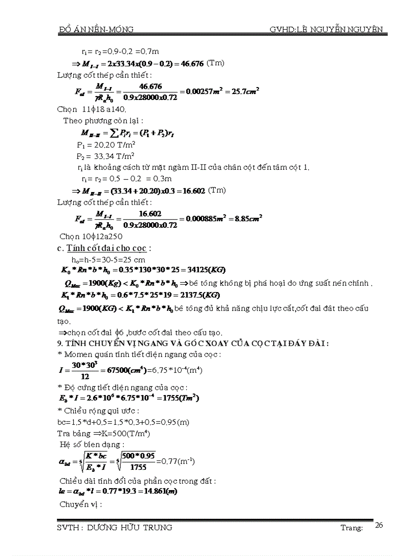 image for page Đồ án nền móng xây dựng
