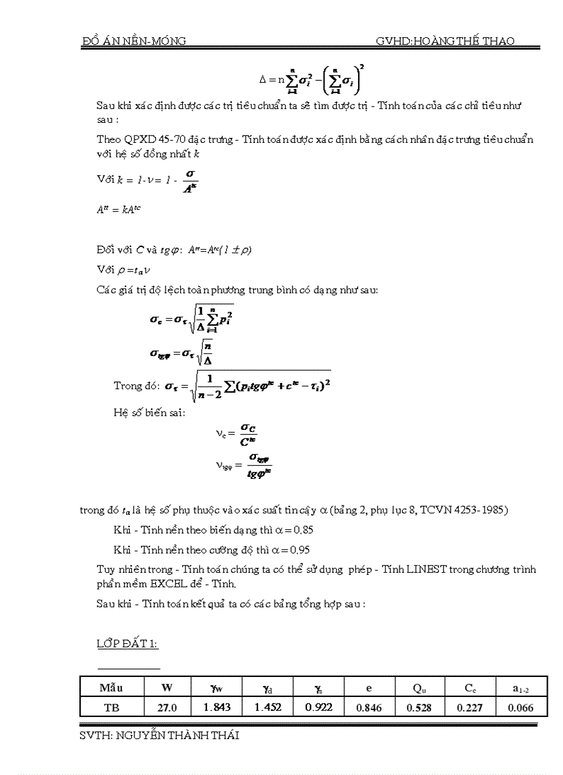 image for page Đồ án nền móng 1