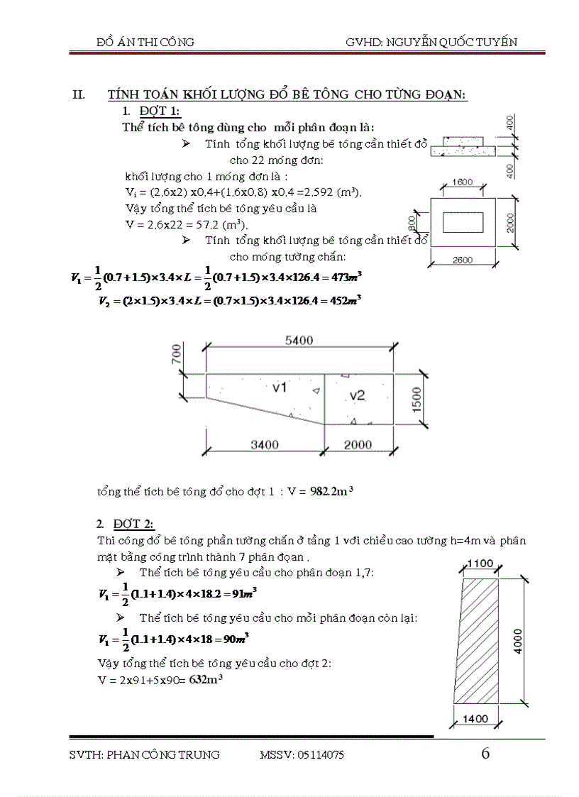 image for page Đồ án thi công