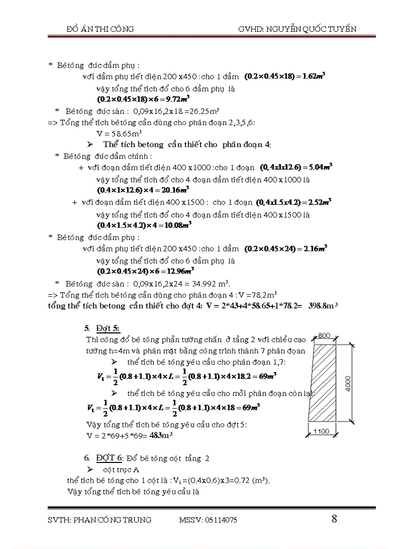 image for page Đồ án thi công