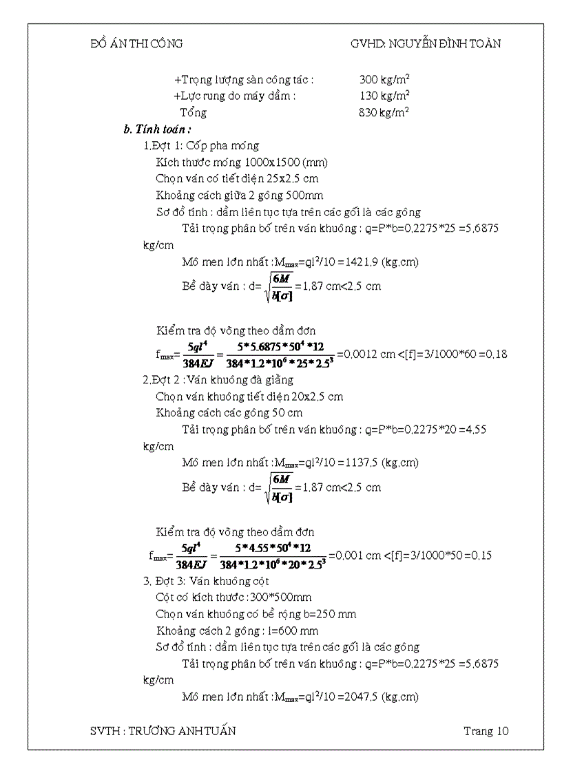 image for page Phương án thi công một công trình