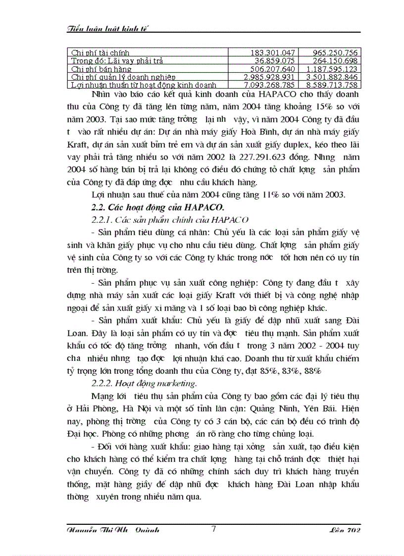 image for page Tình hình hoạt động sản xuất kinh doanh của Công ty giấy Hải Phòng sau khi cổ phần hoá