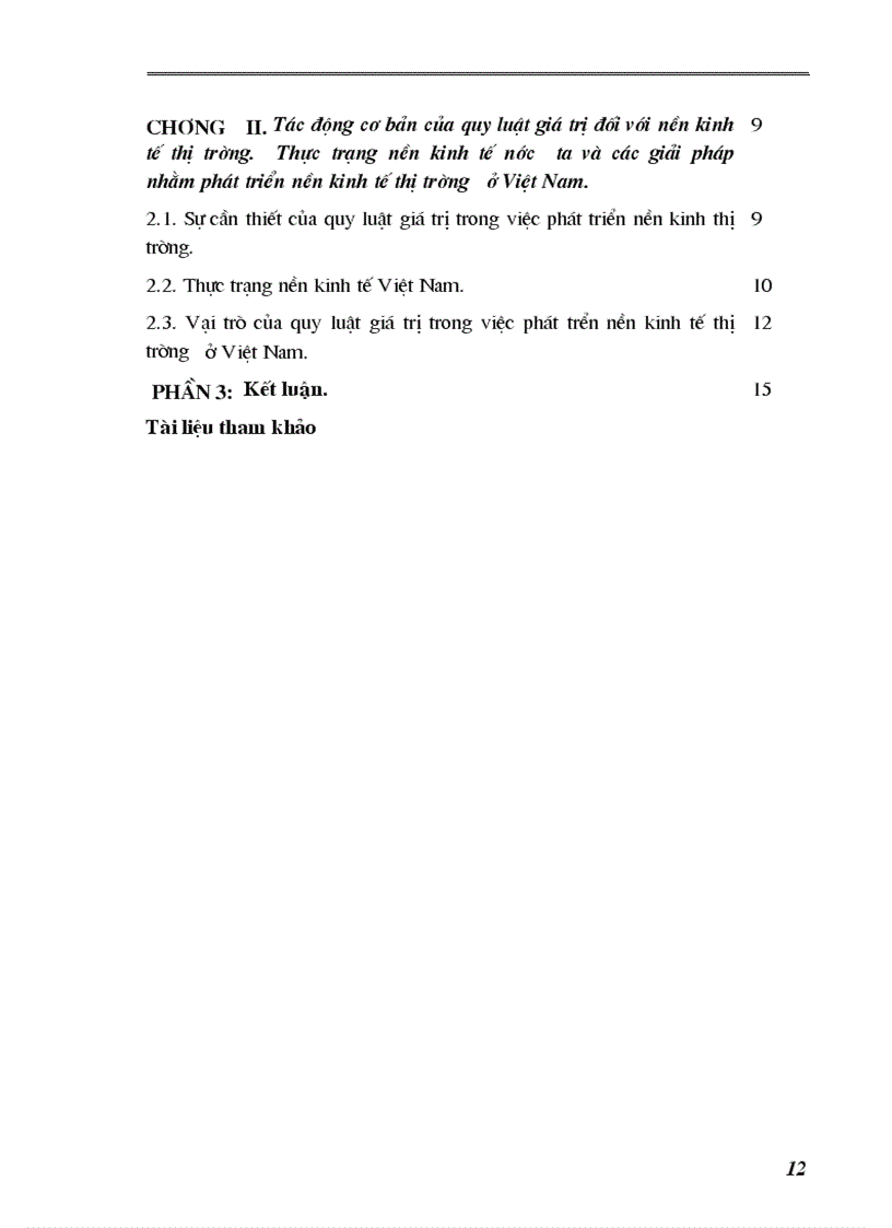 image for page Tác động cơ bản của quy luật giá trị đối với nền kinh tế thị trường 1