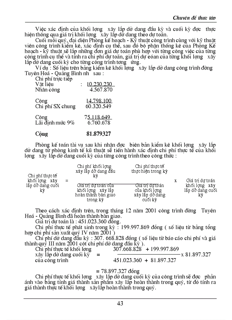 image for page Hạch toán chi phí sản xuất và tính giá thành sản phẩm trong công ty xây dựng Sông Đà 8