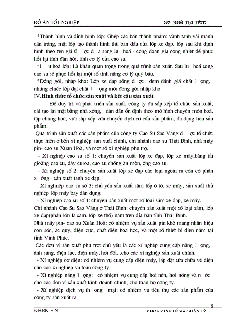 image for page Phân tích tình hình cung ứng dự trữ và sử dụng vật tư và một số biện pháp nâng cao tình hình cung ứng dự trữ và sử dụng vật tư tại Công ty cao su sao vàng 1