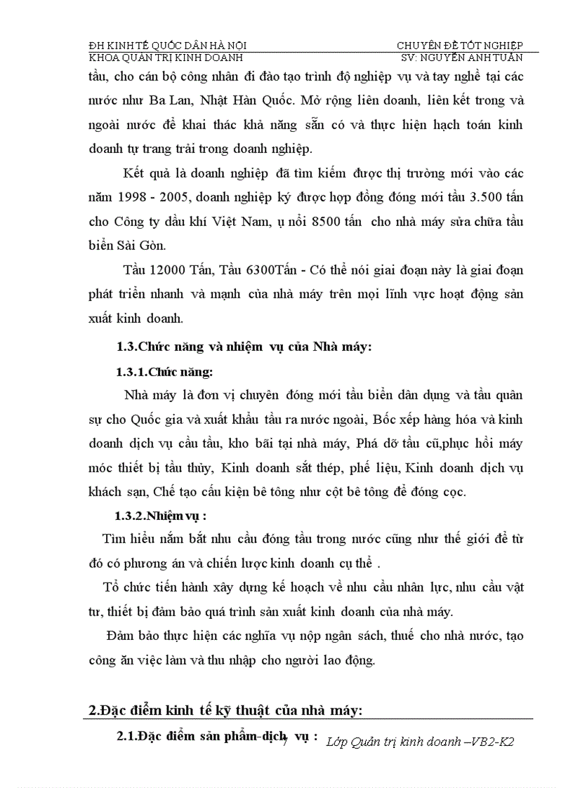 image for page Phân tích tính hiệu quả sử dụng vốn và biện pháp nâng cao hiệu quả sử dụng vốn của Nhà máy đóng tầu Hạ Long