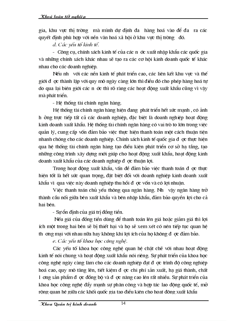 image for page Một số giải pháp nhằm thúc đẩy hoạt động xuất khẩu hàng may mặc tại Công ty cổ phần May Lê Trực