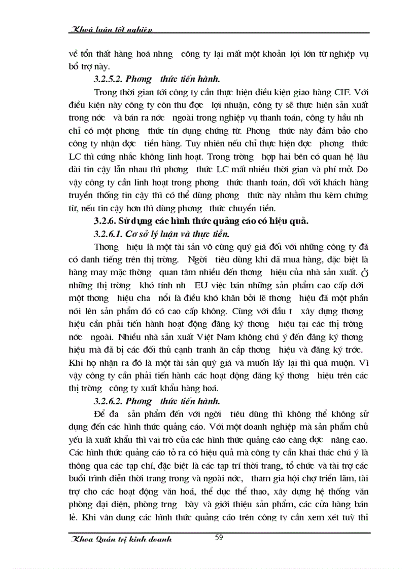 image for page Một số giải pháp nhằm thúc đẩy hoạt động xuất khẩu hàng may mặc tại Công ty cổ phần May Lê Trực