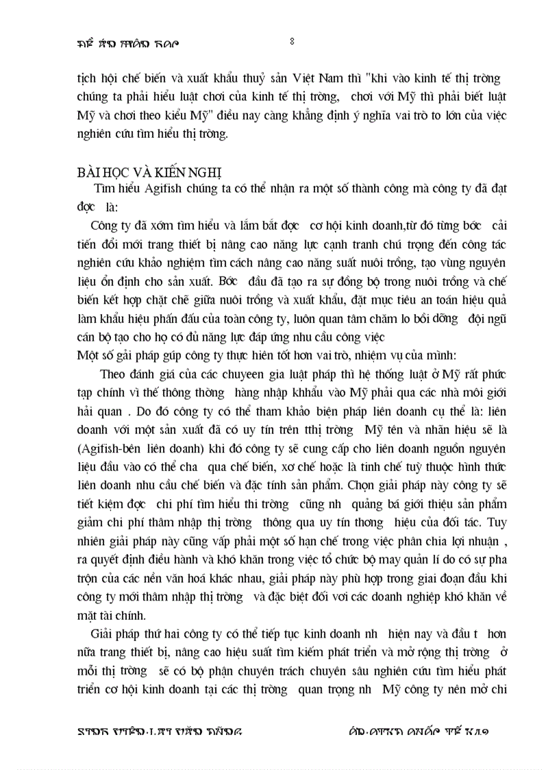 image for page Giới thiệu khái quát về công ty Agifish