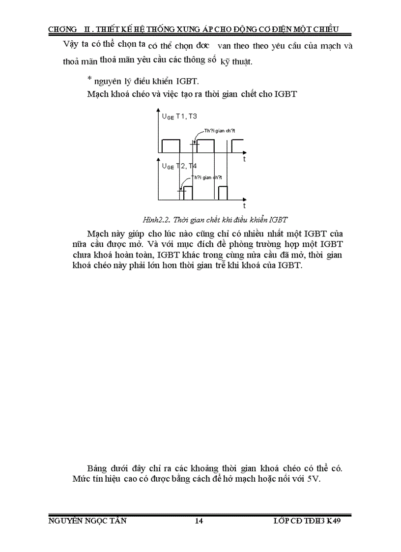 image for page Thiết kế hệ thống xung áp cho động cơ điện một chiều
