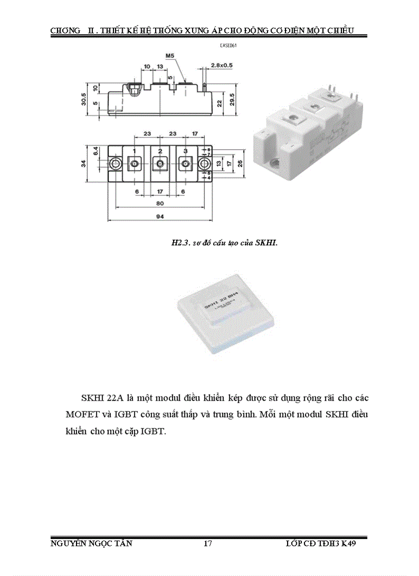 image for page Thiết kế hệ thống xung áp cho động cơ điện một chiều