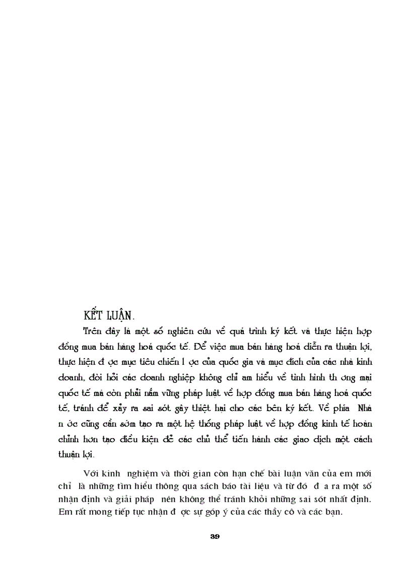 image for page Một số vấn đề pháp lý về ký kết và thực hiện Hợp đồng mua bán ngoại thương