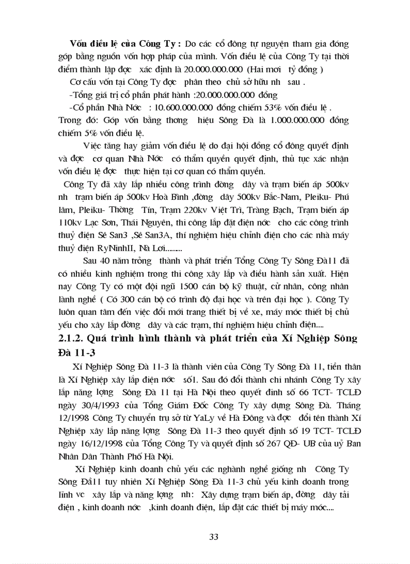 image for page Tổ chức công tác kế toán tập hợp chi phí sản xuất và tính giá thành sản phẩm tại xí nghiệp sông đà 11 3 công ty cổ phần sông đà 1