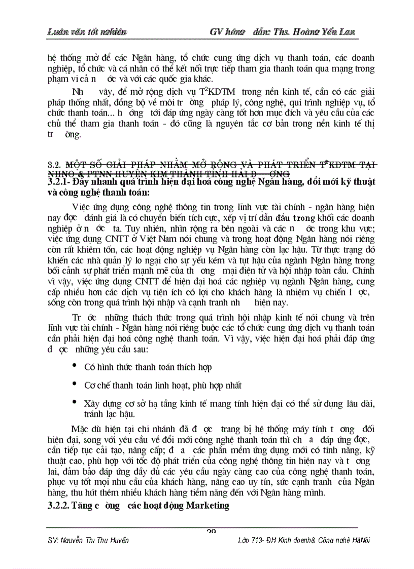 image for page Một số giải pháp và kiến nghị nhằm mở rộng và phát triển hoạt động TTKDTM tại NHNo PTNN huyện Kim Thành tỉnh Hải Dương