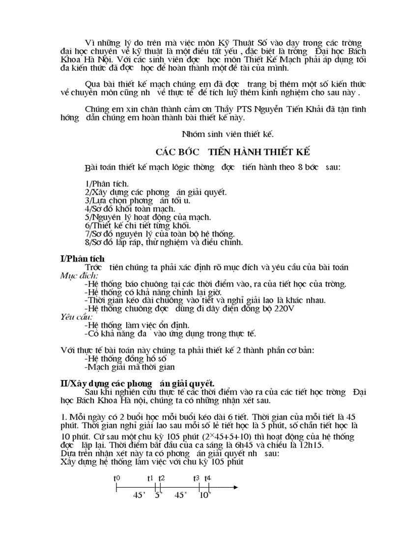 image for page Thiết kế bộ báo chuông giờ học trường Đại Học Bách Khoa Hà Nội 1