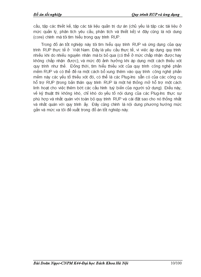 image for page Quy trình RUP và ứng dụng