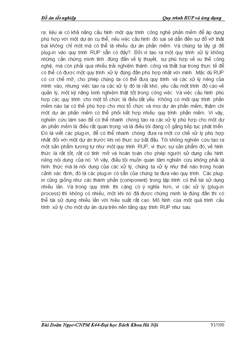 image for page Quy trình RUP và ứng dụng