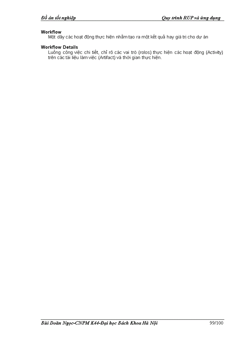 image for page Quy trình RUP và ứng dụng