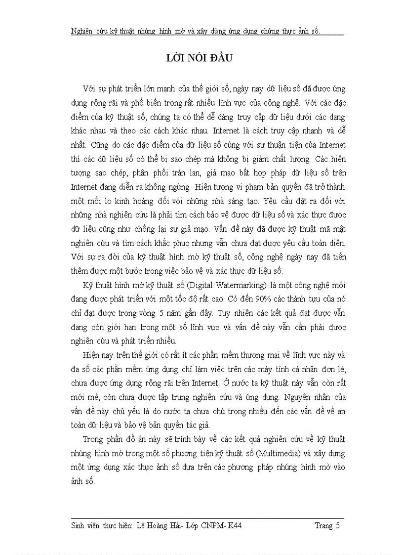 image for page Nghiên cứu kỹ thuật nhúng hình mờ và xây dựng ứng dụng chứng thực ảnh số