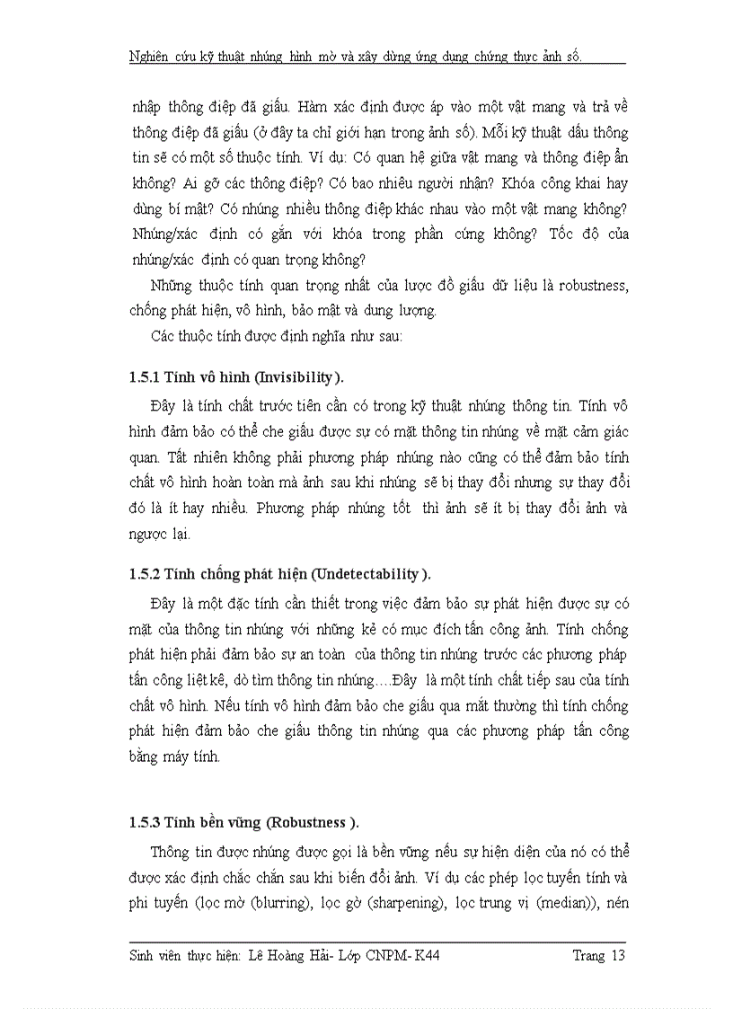 image for page Nghiên cứu kỹ thuật nhúng hình mờ và xây dựng ứng dụng chứng thực ảnh số