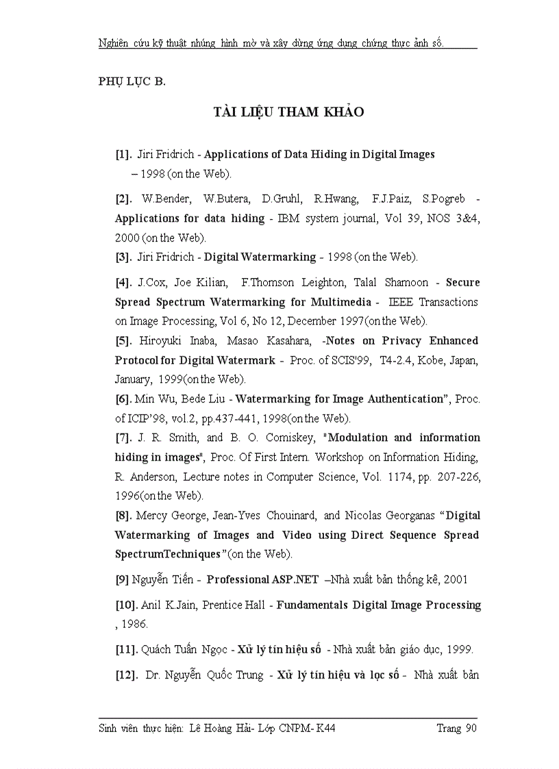 image for page Nghiên cứu kỹ thuật nhúng hình mờ và xây dựng ứng dụng chứng thực ảnh số