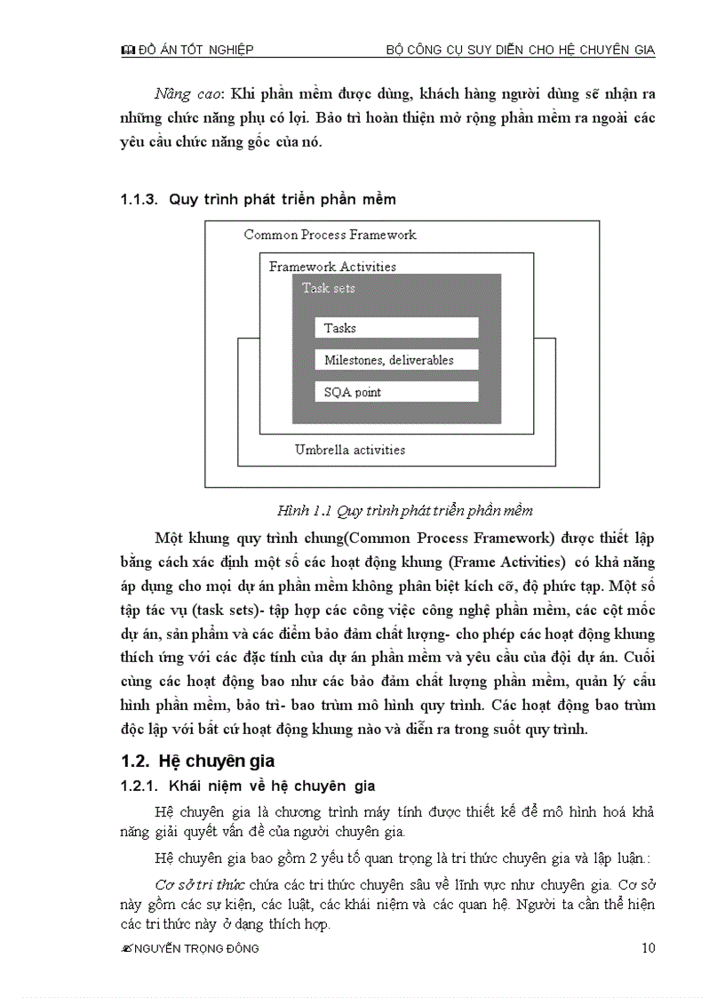 image for page Ứng dụng công nghệ phần mềm trong bài toán hệ chuyên gia Giải quyết các bài toán hệ chuyên gia dựa trên các quy trình công nghệ phần mềm