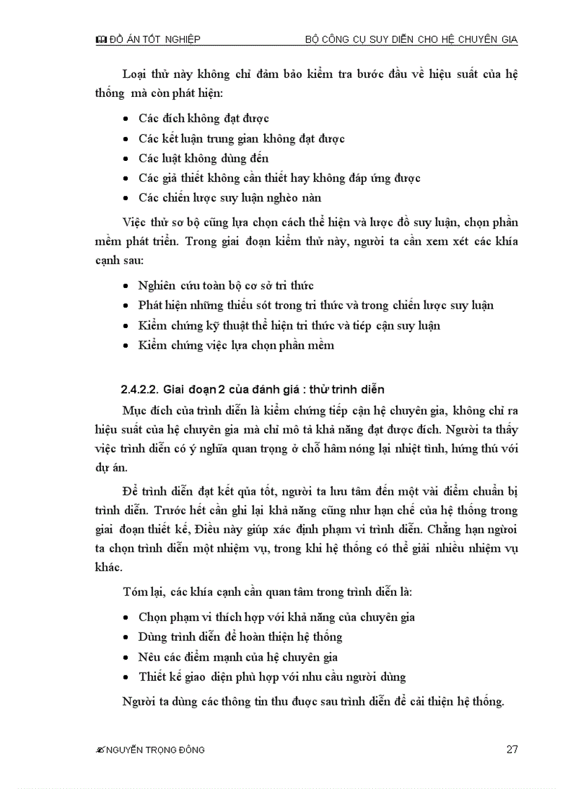 image for page Ứng dụng công nghệ phần mềm trong bài toán hệ chuyên gia Giải quyết các bài toán hệ chuyên gia dựa trên các quy trình công nghệ phần mềm