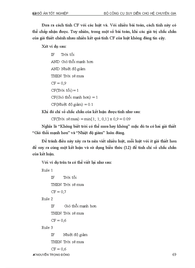 image for page Ứng dụng công nghệ phần mềm trong bài toán hệ chuyên gia Giải quyết các bài toán hệ chuyên gia dựa trên các quy trình công nghệ phần mềm